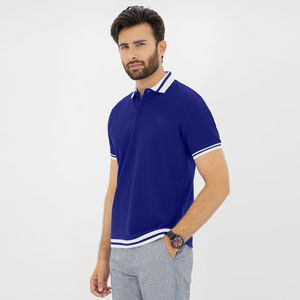 Camisa de piqué para hombre, transpirable, moderna, de tela PK, cómoda, de algodón, para uso diario, a la moda. - Product Image 4