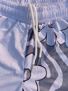 Pantalones Cortos de Malla Transpirable para Hombre, Ajuste Personalizado, Cintura Elástica, Ropa Deportiva Informal para Fitness y Entrenamiento, de Secado Rápido - Product Image 5