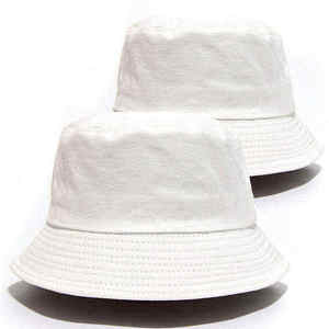 Custom Logo Solid Colors Breathable <b>Bucket</b> Caps Unisex Casual Fashion <b>Bucket</b> <b>Hats</b> for Sale - Product Image 4