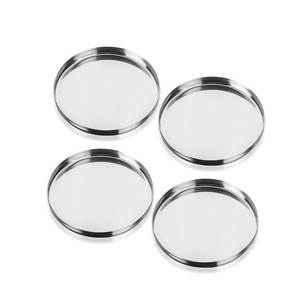 Decorative Square Metal Coasters With Premium Finish For Home Bar Restaurant Cafe And Office <b>Desk</b> - Product Image 6