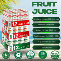 500ml de pulpe de jus de canneberge VINUT Vietnam Purée aromatisée naturelle du fabricant Meilleur prix de gros OEM/ODM Échantillon gratuit Conception