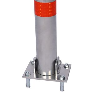 Dissuasore di parcheggio grigio con serratura Garage per la casa con decorazioni per la strada per la protezione dei posti auto per la barriera per il parcheggio sicuro - Product Image 5