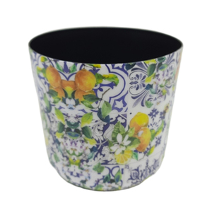Ensemble de 7 autocollants décoratifs écologiques et durables pour pot de fleurs en émail de taille moyenne, pour une utilisation en extérieur et en intérieur, jardin domestique - Product Image 1