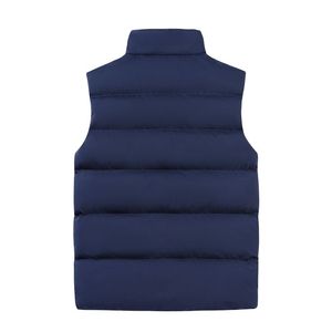 Gilet matelassé en toile épais et chaud sans manches pour homme avec fermeture éclair et logo personnalisé, nouveau design pour le travail en extérieur et les uniformes professionnels - Product Image 2