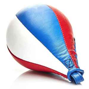 Ballon de boxe en cuir personnalisé réglable en hauteur, sac de frappe lourd |   Entraînement de boxe écologique et durable pour adultes - Product Image 2