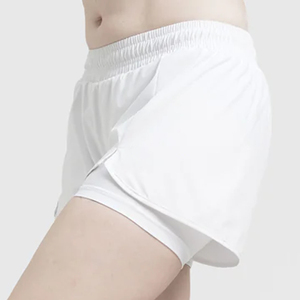 Jupe-short de sport respirante pour femme, coupe ajustée, motif vache/camouflage, en polyester, avec cordon de serrage, personnalisable avec logo, pour la course à pied, collection 2026 - Product Image 2