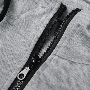 Gilet matelassé à capuche pour homme personnalisé - Veste d'extérieur épaisse et réversible coupe-vent avec couleur et logo personnalisables - Product Image 4