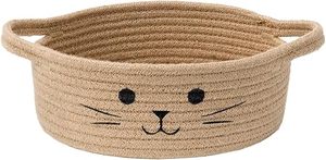 Cesta de Almacenamiento de Algodón Trenzado Hecha a Mano Personalizada al por Mayor para Escritorio, Cesta Plegable de Cuerda de Algodón para Juguetes - Product Image 3