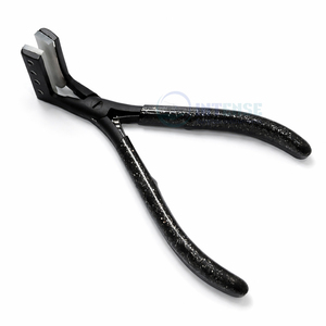 Pince à extensions capillaires de haute qualité en acier inoxydable de précision, outil professionnel pour salon, durable, OEM - Product Image 3