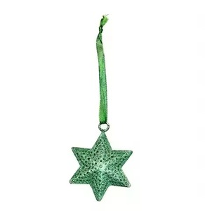 Adorno Colgante de Pájaro con Brillantina Multicolor, Decoración Metálica Brillante para Árbol de Navidad, Decoración Colorida para el Hogar en Navidad, Pieza de Regalo - Product Image 3