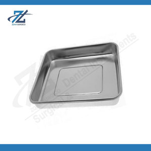 Bandeja para Instrumentos Médico-Quirúrgicos, Certificada CE, de Acero Inoxidable, Organizador de Esterilización Dental para Hospitales, Clínicas y Laboratorios - Product Image 3