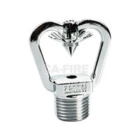 Buse de pulvérisation d'eau haute pression CA-Fire en laiton et acier inoxydable 1,2 MPa pour système de brumisation 15 mm à angle de 90 degrés