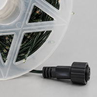 Guirlandes lumineuses LED flexibles en fil de cuivre, blanc chaud multicolore, pour arbre de Noël, chambre à coucher, fête et décoration de vacances