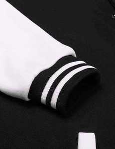 Vestes universitaires sur mesure en tissu de laine de haute qualité, couleur unie, nouveau design, respirantes pour l'hiver, avec logo frontal - Product Image 6