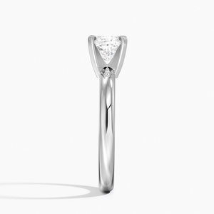 BOJ <b>Ring</b> 090 Cushion Cut 925 <b>Silver</b> Halo Prong Stone <b>Solitaire</b> Diamond <b>Ring</b> 2ct D Color VVS1 Moissanite GRA Certified Low Price - Product Image 3