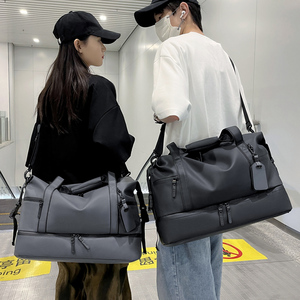 Sac à dos tendance en tissu nylon 600D avec fermeture éclair, imperméable, pour voyage, sport et gym - Product Image 6