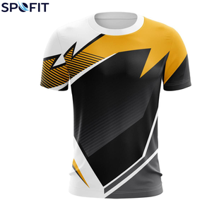 Wholesale Price Custom Design Sublimated Crew Neck T-<b>Shirts</b> Short Sleeves Running Wear <b>100</b>% <b>Polyester</b> Quick Dry Breathable <b>Shirt</b> - Product Image 3