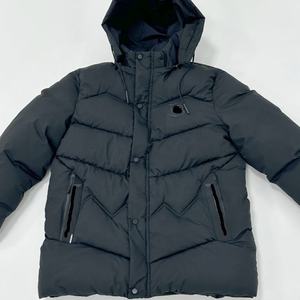 Chaqueta acolchada para exteriores, con logotipo personalizado, impermeable, resistente al viento, cálida, informal, de invierno, con burbujas, para hombre - Product Image 1