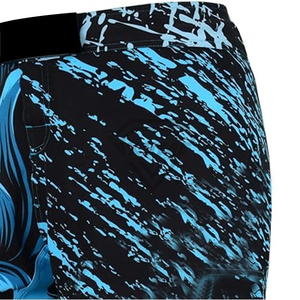 High Quality Customized MMA <b>Thigh</b> Shorts for Men Sportswear Made of Spandex OEM Service Available Wholesale MMA Shorts - Product Image 5