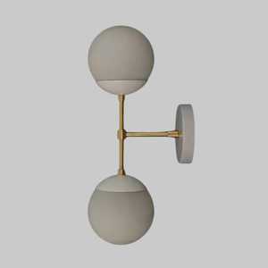 ARTISHLIGHTING Applique murale moderne en laiton avec abat-jour rond en verre, éclairage intérieur, décoration de chambre, design minimaliste - Product Image 3