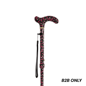 ไม้เท้าอลูมิเนียมลายดอกไม้น้ำหนักเบา,สำหรับชายชรา - Product Image 4