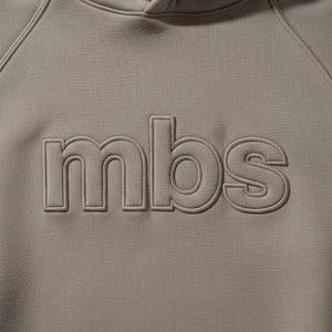 Sweat-shirt à capuche personnalisé en coton lourd 500 g/m² avec logo 3D en relief, coupe oversize, streetwear unisexe, vierge, haute qualité - Product Image 4