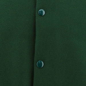 Fashionable Casual Men's Varsity Winter Jacket Stand Collar Front Logo Long Sleeves Relaxed Fit Windproof Breathable Cotton <b>Wool</b> - Product Image 3