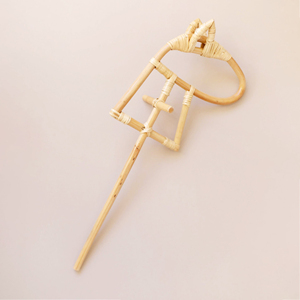 Juguete de animales de mimbre para niños, palo de caballo hecho en Vietnam, nueva tendencia, venta al por mayor - Product Image 1