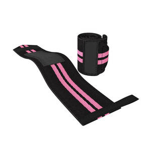 Bandes de poignet pour musculation, équipement de gym OEM ODM, style unique, ensembles sportifs personnalisés, vente en gros, prix abordable, adhérence élastique - Product Image 5