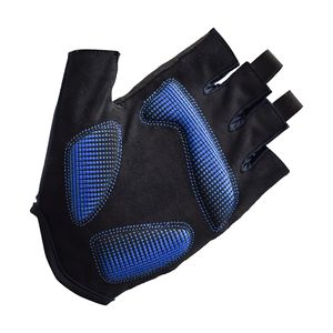 Black half Finger Cycling Gloves Breathable Anti Slip Gel Palm Riding Gloves for Bicycle Outdoor Sports - Product Image 2