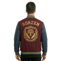 Veste universitaire des Raiders de Las Vegas pour hommes, noire, en laine, avec manches en cuir, veste de baseball personnalisée avec logo brodé