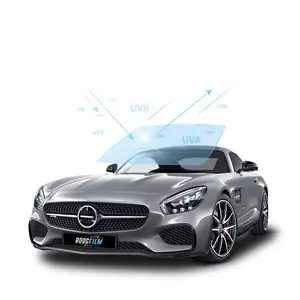 Automotive Window Tint Film Car Glass Tint Film High End Metallic Vehicle Care Product Aerospace Grade Heat Insulation Non-EMI