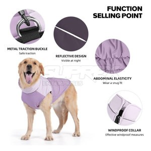 Abrigo de Invierno para Perro de Alta Calidad, Moderno, de Poliéster y Algodón, Ecológico, Suave, para Clima Frío, Ropa para Mascotas para Caminar al Aire Libre - Product Image 2