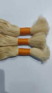 ผมต่อแบบเส้นใหญ่สีบลอนด์ 613 ผมแท้ 100% เรมี่  แบบย้อมสี  ผมแบบเส้นใหญ่ Arrow Exim ขายส่ง คุณภาพสูง - Product Image 4