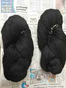 Fil à tisser recyclé 2 plis NE 16s/2, 65/35 Coton-Poly, anti-boulochage, absorbant l'humidité, teintes foncées, toutes couleurs - Exportateur leader - Product Image 4