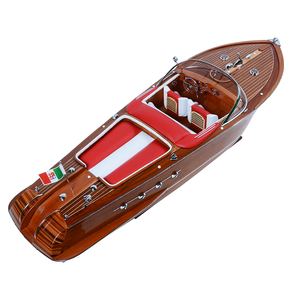 Modelo de Barco de Madera Aquarama Edición Exclusiva Hecho a Mano, Decoración Náutica para Hotel, Oficina, Hogar y Regalo - Contacto para Venta al por Mayor - Product Image 3