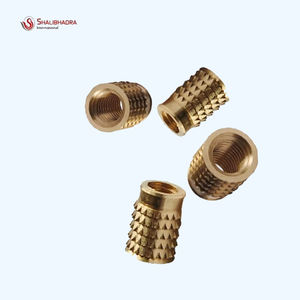 Inserto Multiuso de Latón de Grado Industrial con Cabeza Hexagonal y Parte Superior de Acero Inoxidable Pulido para Uso en Ingeniería - Product Image 5