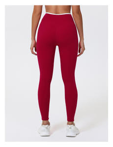 Leggings de sport respirants, unis, sans couture, pour femmes, pantalons de yoga, collants, leggings pour femmes, unisexe - Product Image 3