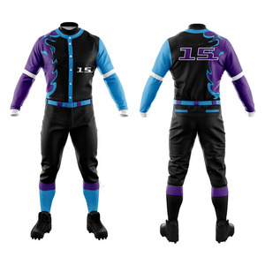 Custom <b>Baseball</b> Uniform <b>Set</b> for Men and Youth Sublimated <b>Baseball</b> Jersey and Pant Team Uniform Professional OEM <b>Baseball</b> Uniform - Product Image 4