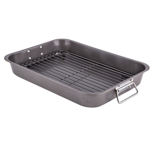 Modern Roasting <b>Pan</b> Designed For Healthy Family Meals With Premium Stainless Steel Construction Spacious Cooking Area - Product Image 1