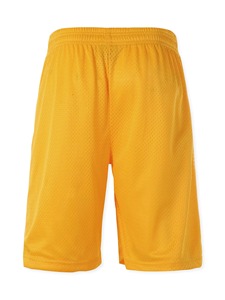 Men's Quick Dry Elastic Waist Bermuda Shorts Solid Color Casual Sport Pants with Side Pockets and Reflective <b>Strips</b> - Product Image 2