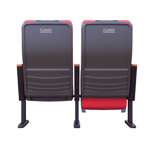 Silla de auditorio plegable comercial EVO1205 para cines, iglesias, teatros, escuelas, tela, patas de acero inoxidable, uso de sala de cine - Product Image 6