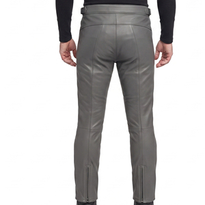 <b>Men</b> Genuine Cowhide <b>Leather</b> <b>Pants</b> <b>Mens</b> Genuine <b>Leather</b> Motorcycle Riding <b>Pants</b> <b>Men</b> <b>Leather</b> Biker Pockets <b>Pants</b> - Product Image 2