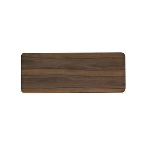 Tavolo Consolle Lamonte in Noce con Ripiano, Elegante Tavolino Laterale per Divano - Product Image 5