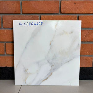 Best Price 400x400mm White Flower Glazed Porcelain Vitrified Floor Tiles 16x16 inch Digital Ceramic Tile for Bedroom - Product Image 1