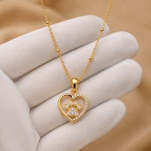 Juego de Joyas de Acero Inoxidable con Forma de Corazón y Diamantes para Mujer, Collar y Aretes de Moissanita, Regalo para Boda o Fiesta, Joyería de Moda - Product Image 6