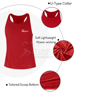 เสื้อกล้ามผู้ชายระบายอากาศได้ดี แห้งเร็ว ดีไซน์ใหม่ สำหรับใส่ออกกำลังกาย คุณภาพสูง สินค้ามาใหม่ล่าสุด เสื้อผ้าฟิตเนส MOQ ต่ำ - Product Image 5