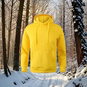 เสื้อฮู้ดดี้ผู้ชายไซส์ใหญ่ ผ้าเฟรนช์เทอร์รี่หนานุ่ม ทรงหลวม ไหล่ตก กันน้ำ สำหรับฤดูหนาว เป็นมิตรกับสิ่งแวดล้อม คุณภาพสูง - Product Image 4