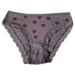 Custom <b>Women's</b> Solid Knitted 100% Cotton Comfort-Fit Low-Rise Hipster <b>Briefs</b> Underwear-Blank Soft Seamless Quick Dry - Product Image 6