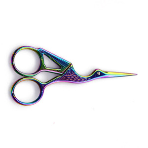 Ciseaux à cuticules en gros pour la coupe de cheveux, soins personnels, accessoire de beauté en titane, lame en acier inoxydable, ciseaux avec logo - Product Image 6